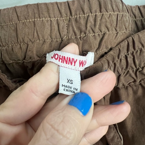 2/25 Johnny Was Jogger Pants Pull On Style Minimalist - Picture 3 of 5